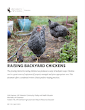 Raising Backyard Chickens cover
